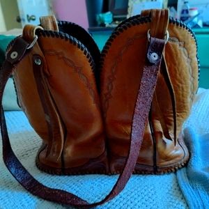 Tony Lama American Shoulder Handbag